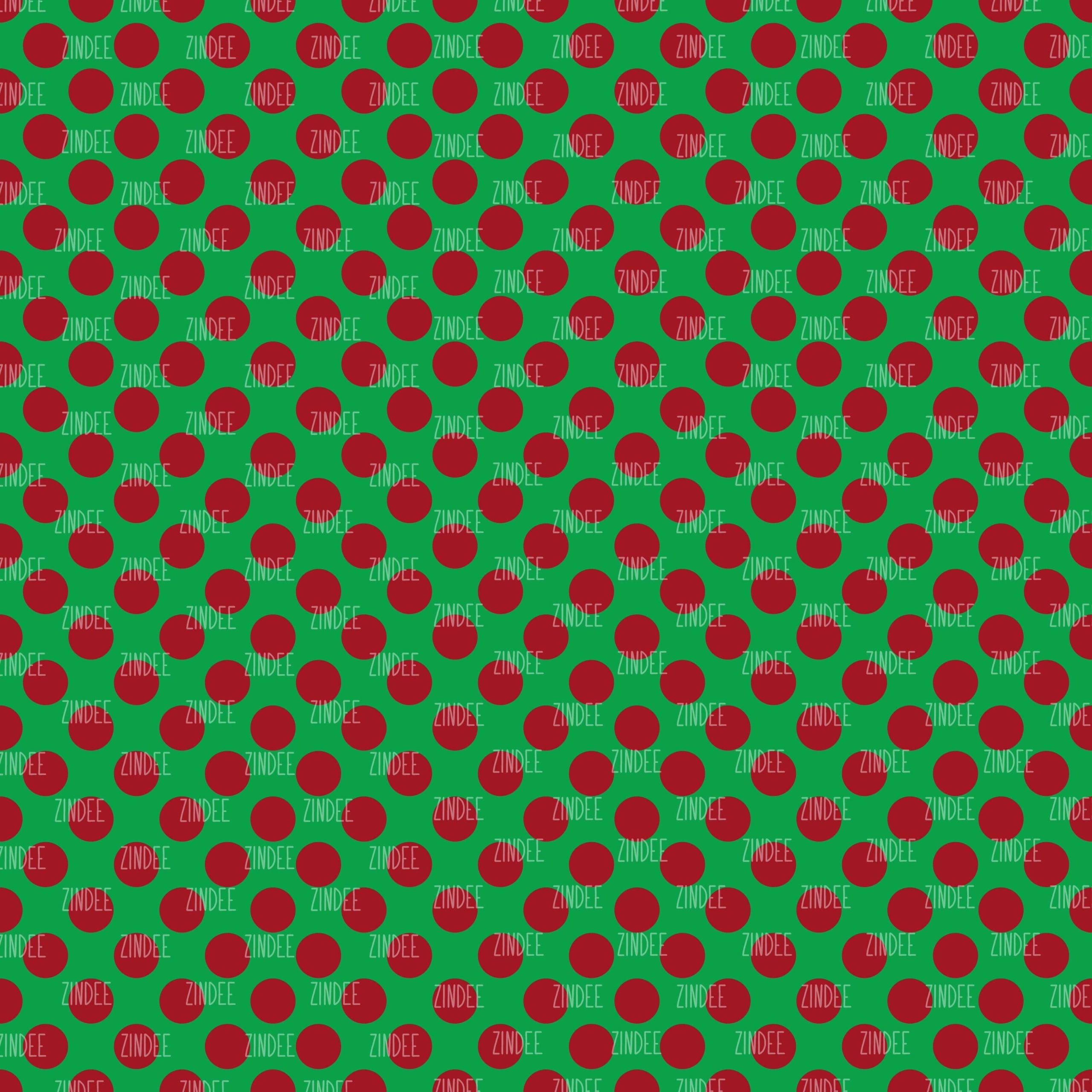 Christmas Dots seamless (vinyl)