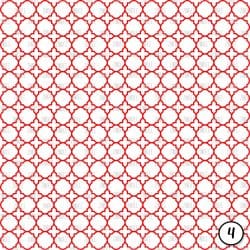 Christmas Quatrefoil (vinyl) - Image 5