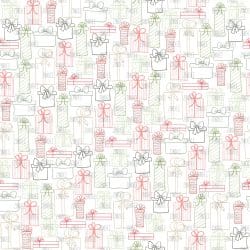 Christmas Sketch Presents seamless (digital paper)