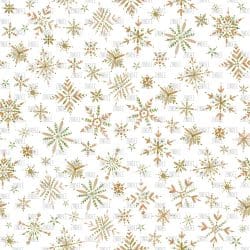 Christmas Watercolor Snowflakes seamless (vinyl)