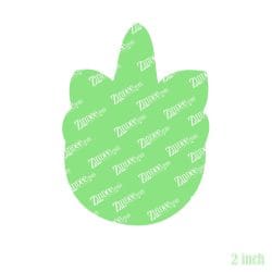 Alternative view of Chubby Unicorn – Acrylic Badge Reel Blank (2") No Hole | Optional Sticker or UV DTF