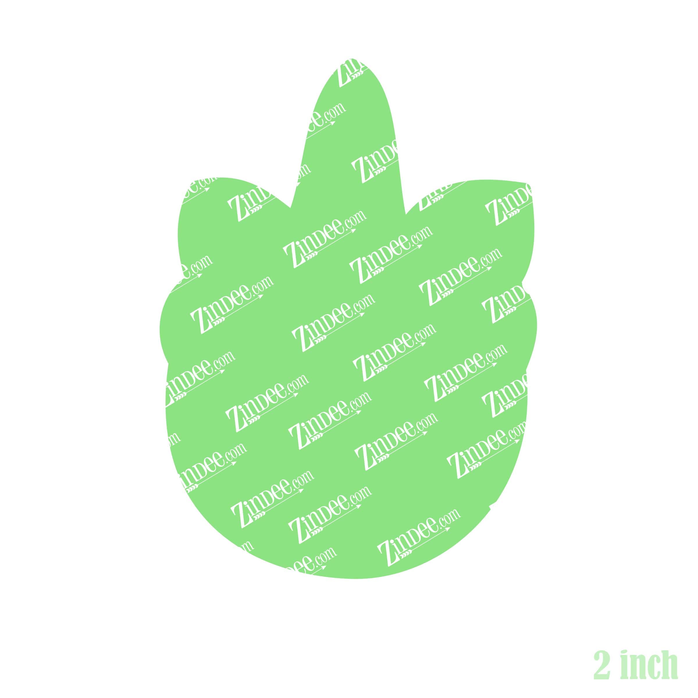 Alternative view of Chubby Unicorn Acrylic Blank- Sticker- UV DTF (2 inch) NO HOLE