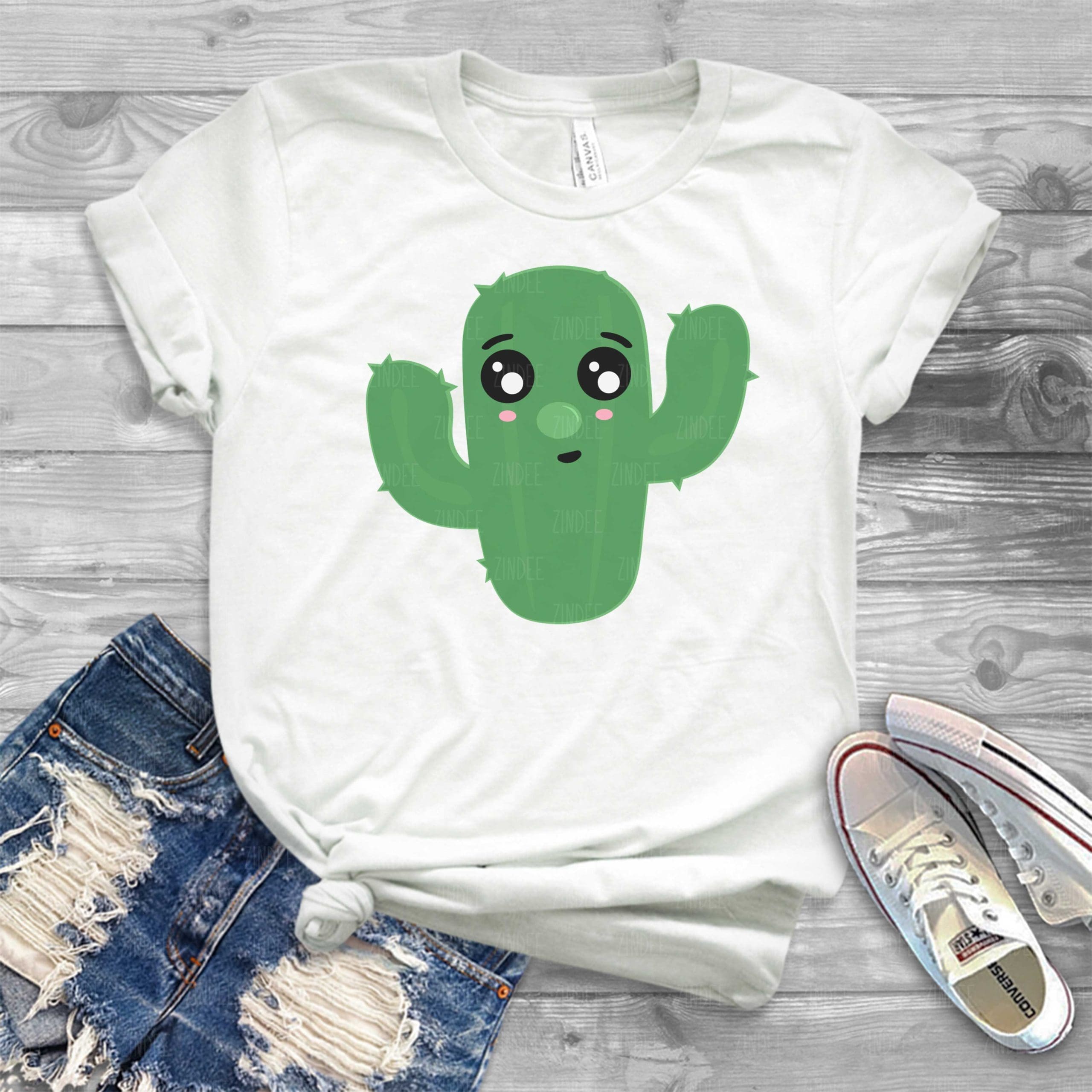 Chunky Cactus (HTV ready to press)