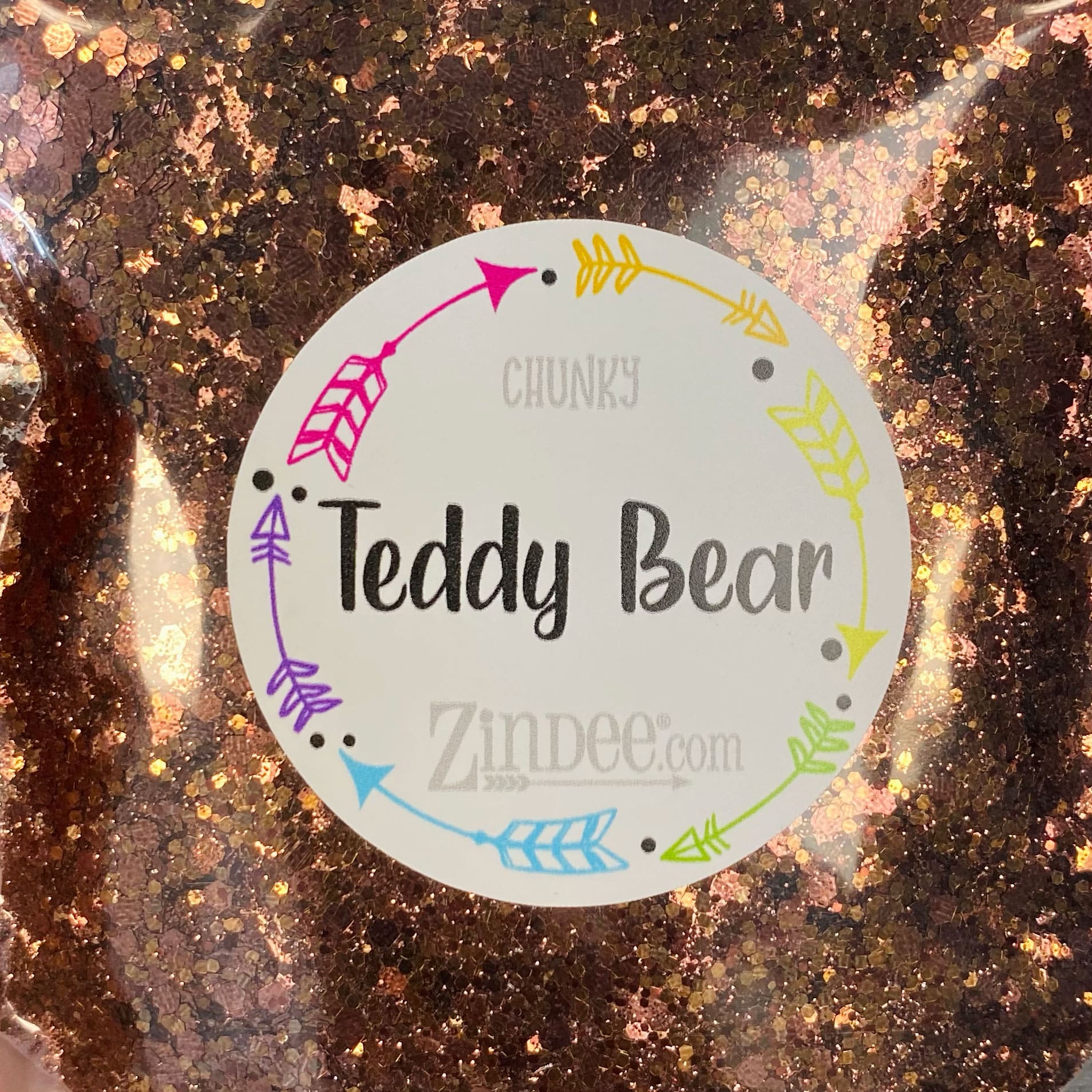 Chunky Teddy Bear Polyester Glitter (BAG)