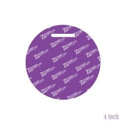 Circle Luggage Tag 4 inch
