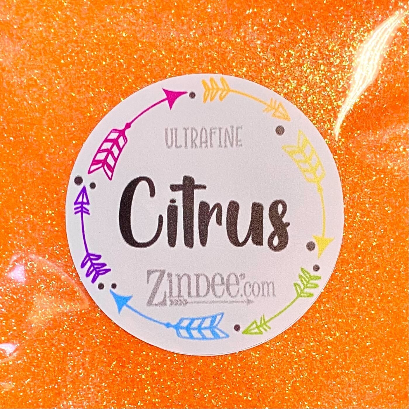 Citrus Ultrafine Polyester Glitter (BAG)
