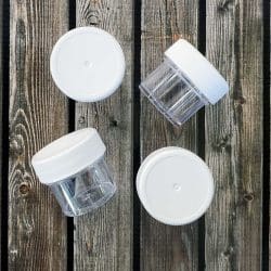 Alternative view of Clear Plastic Jars (1/2 oz)