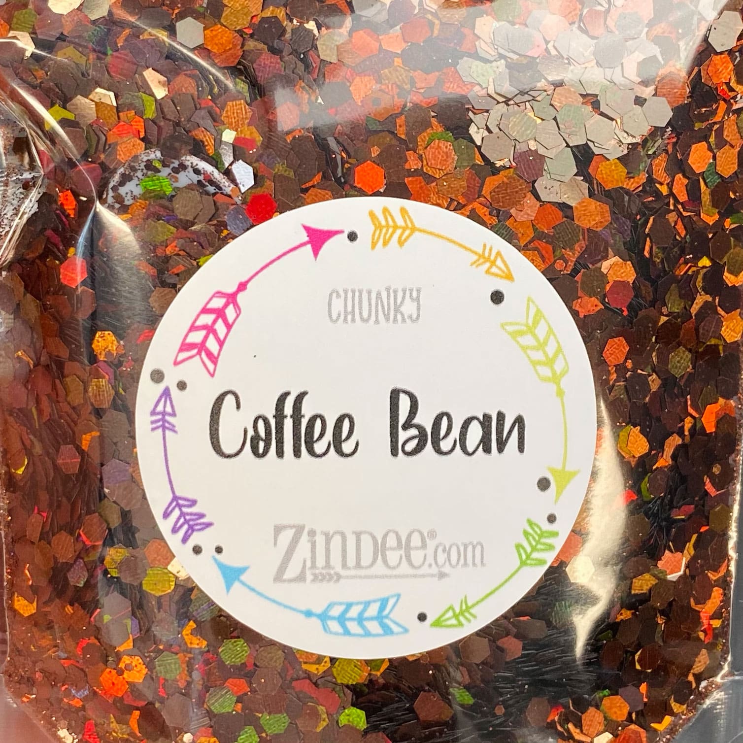 Coffee Bean Chunky Glitter (BAG)