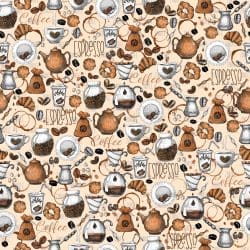 Coffee Shop seamless (vinyl)