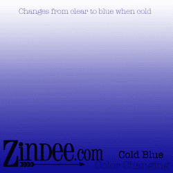 Cold Blue Color Changing Adhesive Vinyl