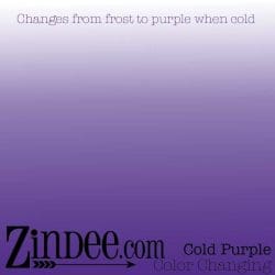 Cold Purple Color Changing Adhesive Vinyl