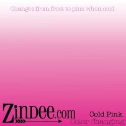 Cold Pink Color Changing Adhesive Vinyl