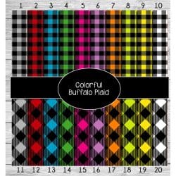 Colorful Buffalo Plaid (vinyl)