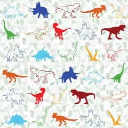 Colorful Dinosaurs (Sublimation Sheet)