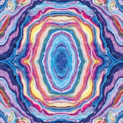 Colorful Geode seamless (vinyl)