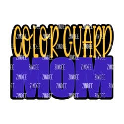 Alternative view of Color Guard Mom acrylic blank (3 inch)