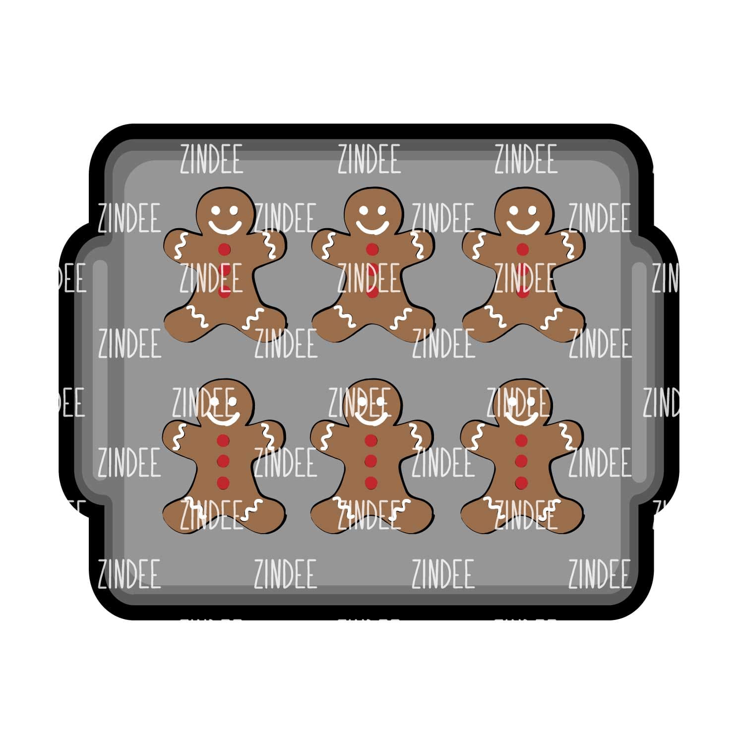 Cookie Pan Acrylic Blank- Sticker- UV DTF (3 inch)