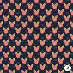 Coral Navy Floral (vinyl) - Image 5