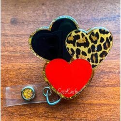 Conversation Hearts – Acrylic Badge Reel Blank (2") No Hole | Optional Sticker or UV DTF - Image 4