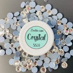 Crystal Hotfix Rhinestone ss30 (machine cut) 100+ stones