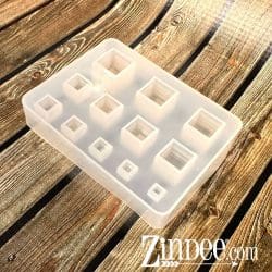 Alternative view of Cube Silicone Mold