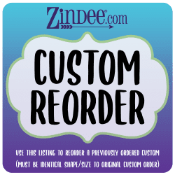 Custom Reorder (5 pieces)