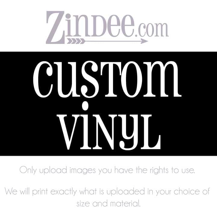 Custom Stencils, Choose Size and Upload image, Circle Stencils