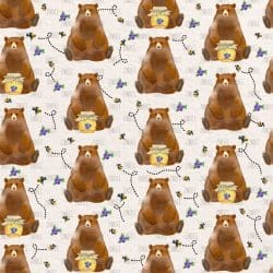 Cute Bears seamless (vinyl)