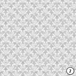 Damask Peach Grey (vinyl) - Image 3