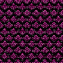 Damask Pink and Black (digital paper)