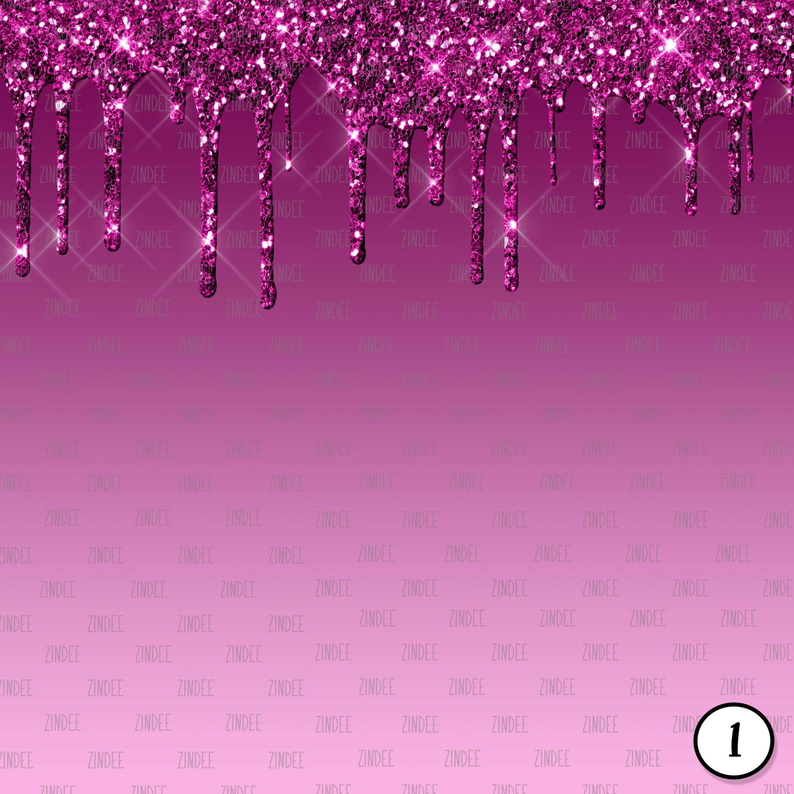 Alternative view of Dark Dripping Glitter (vinyl)