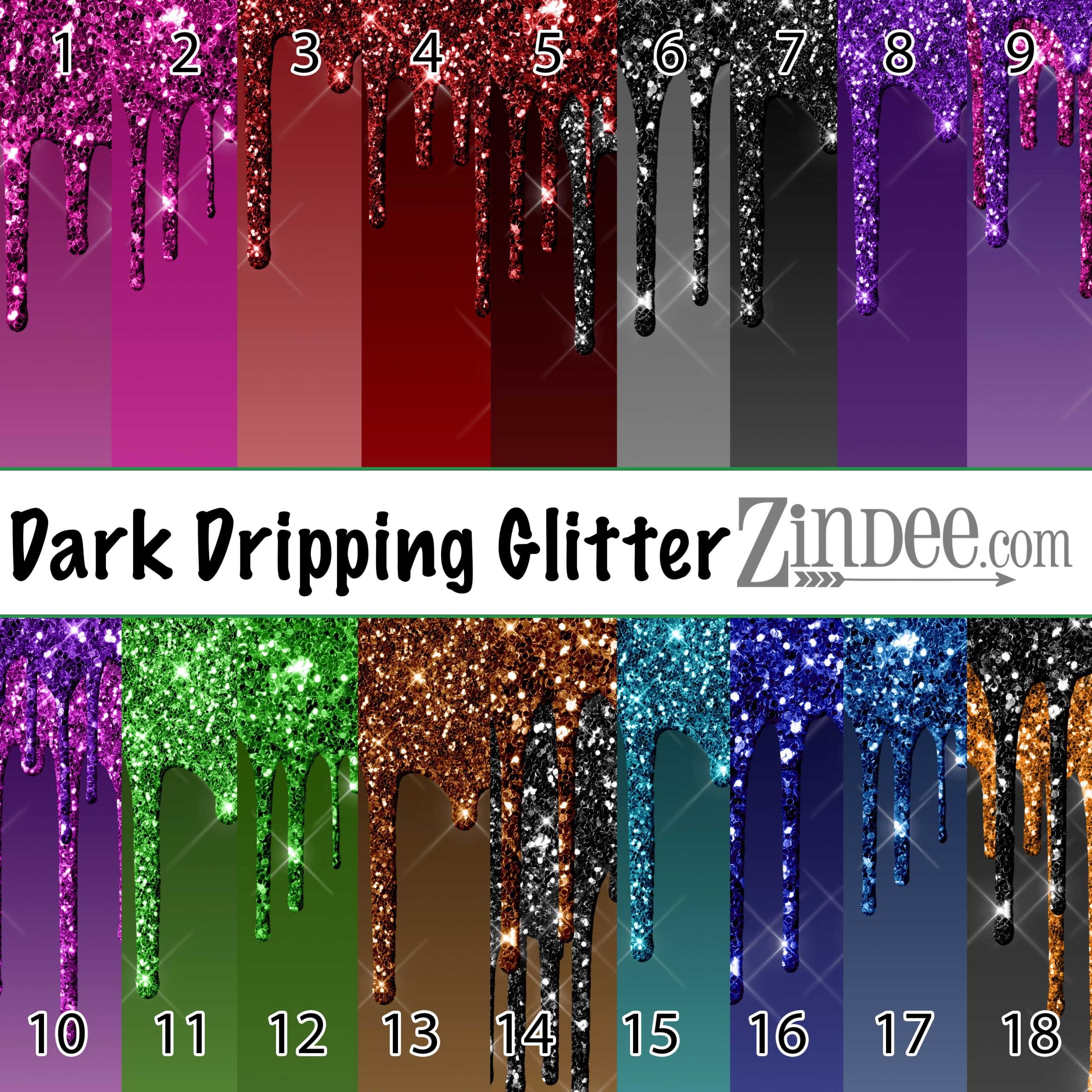 Dark Dripping Glitter (vinyl) –