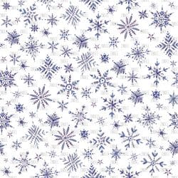 Dark Purple Watercolor Snowflakes seamless (vinyl)