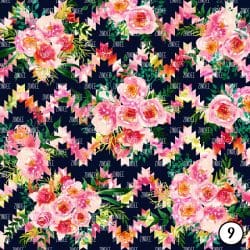Deep Floral Watercolor (vinyl) - Image 10