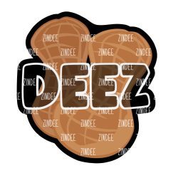 Deez Acrylic Blank- Sticker- UV DTF (3 inch)