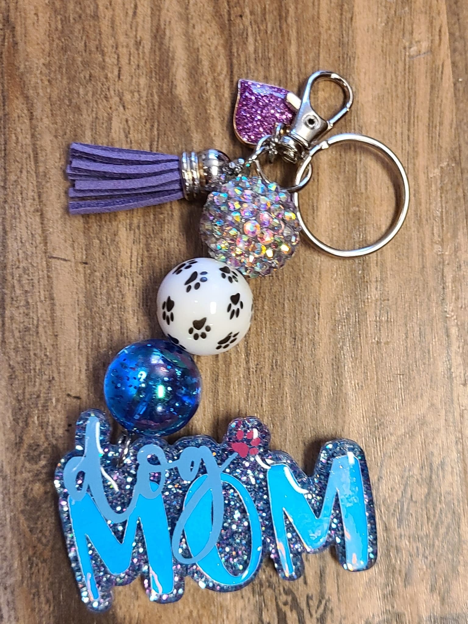 Dog Mom Acrylic Blank- Sticker- UV DTF (3 inch) - Image 3