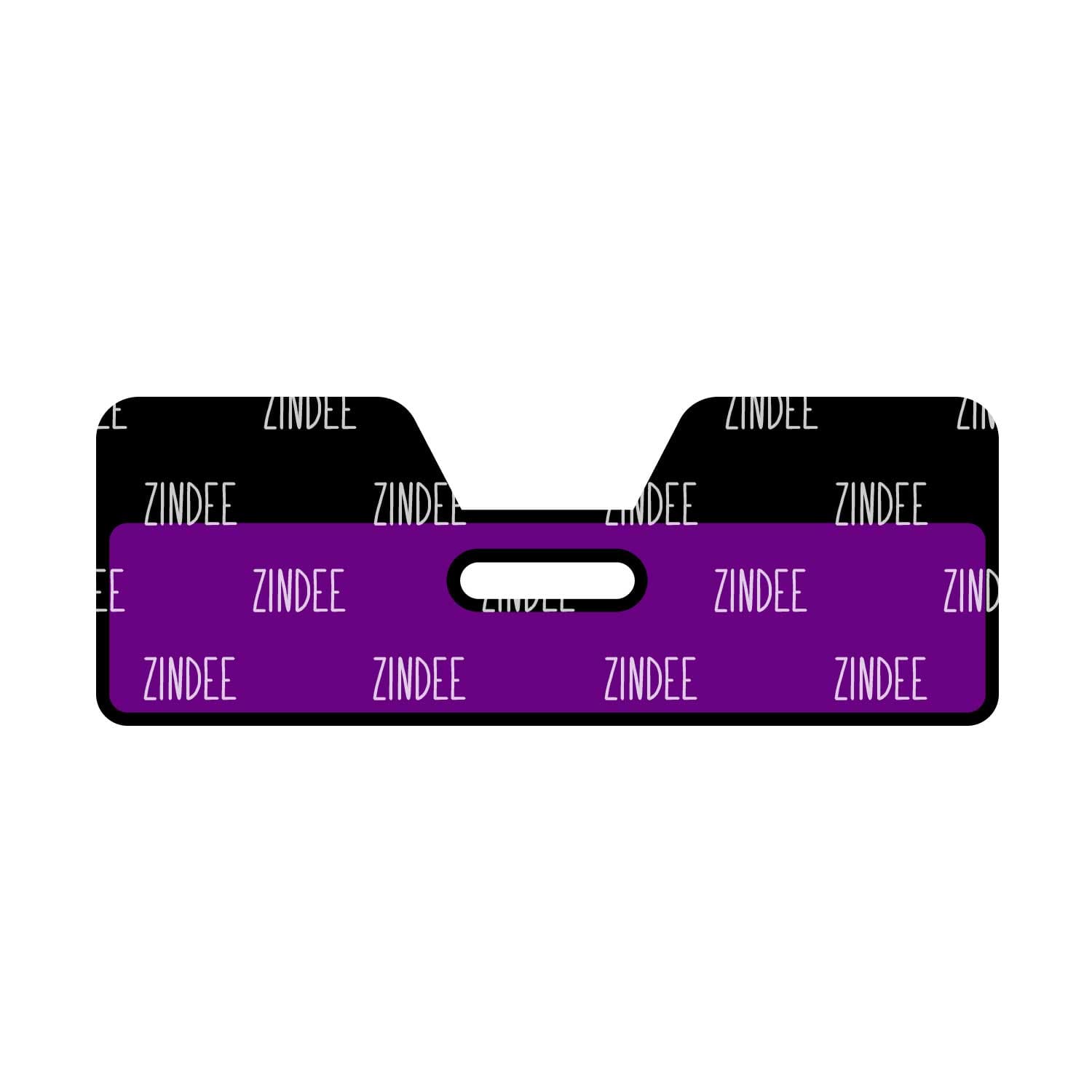 Alternative view of Double Tab Badge Topper (Horizontal) (lightweight acrylic)