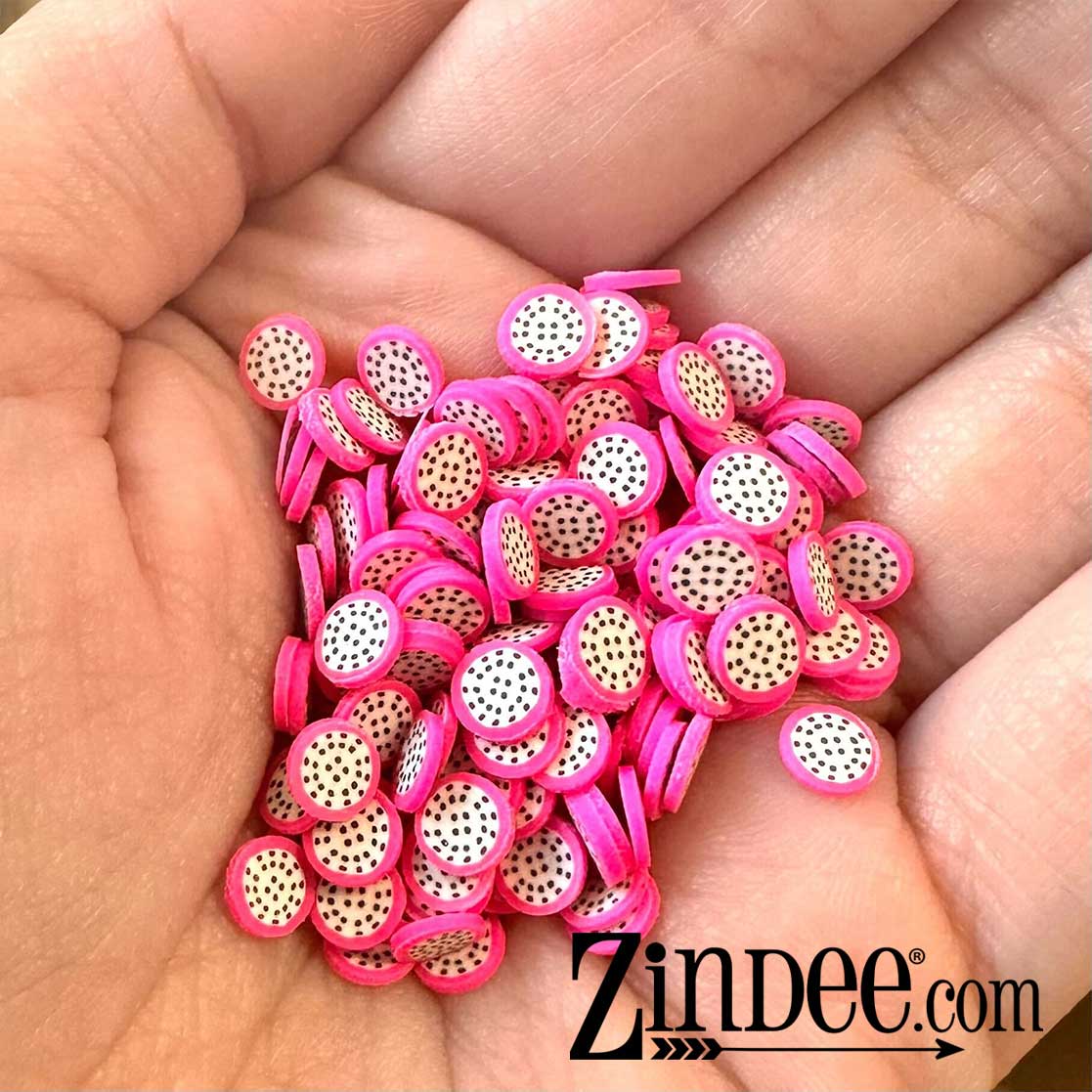 Alternative view of Dragon Fruit Polymer Clay