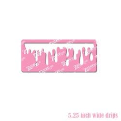 Drip Stencil 5.25 inch