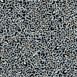Cheetah Glam Dusty Blue seamless (vinyl)