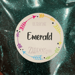 Emerald Ultrafine Polyester Glitter (BAG)