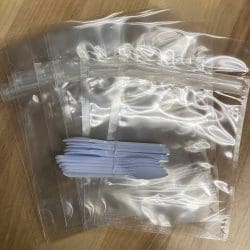 Ultra Clear Stand up Bags (10 pack empty bags)