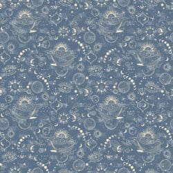 Etherial Moon Phase Blue (digital paper)