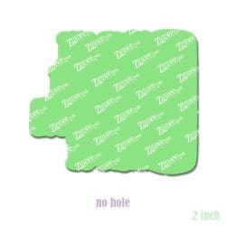 Alternative view of Everything is Fine – Acrylic Badge Reel Blank (2") No Hole | Optional Sticker or UV DTF