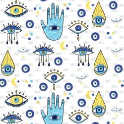 Evil Eye (digital paper)