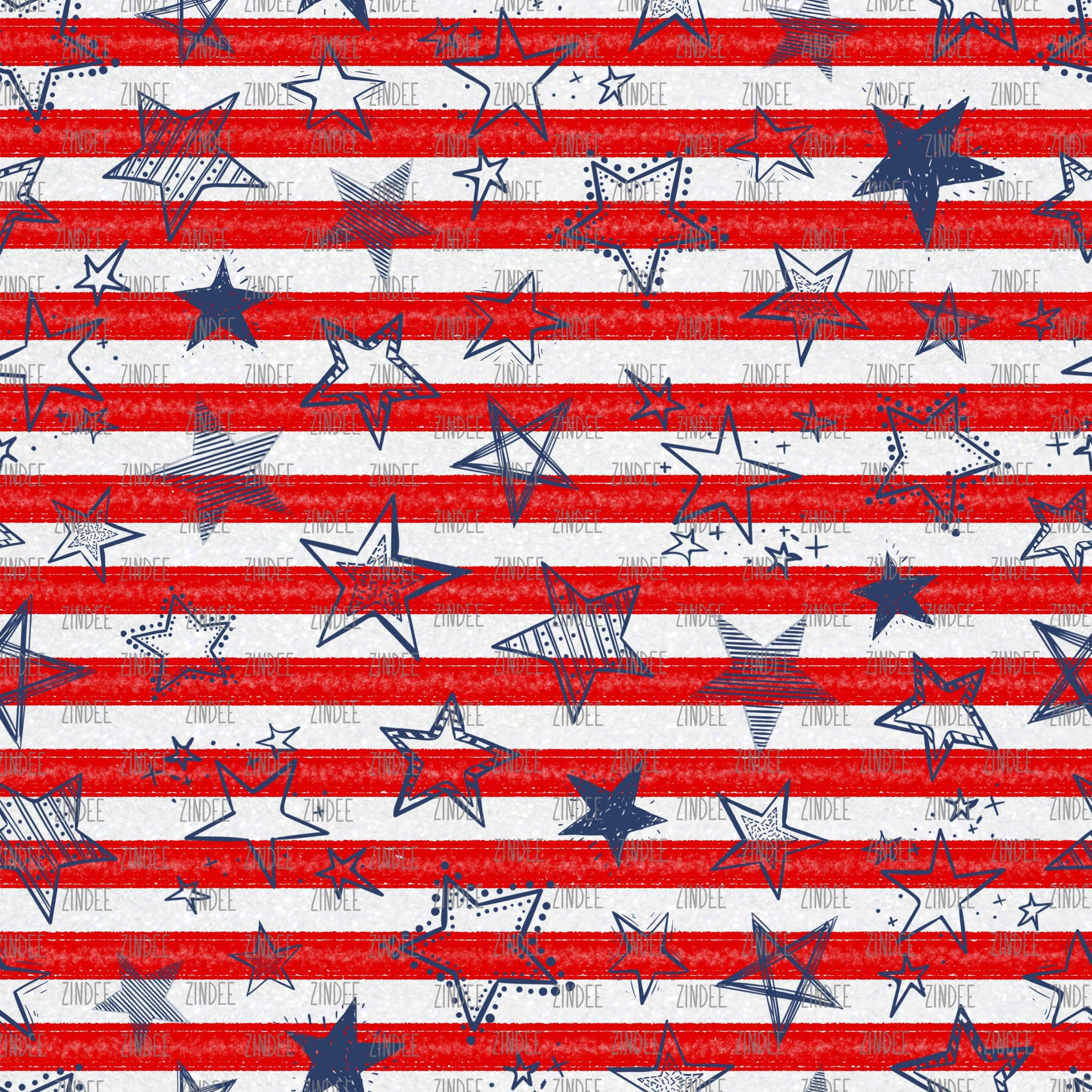 Flag Festive seamless (vinyl)