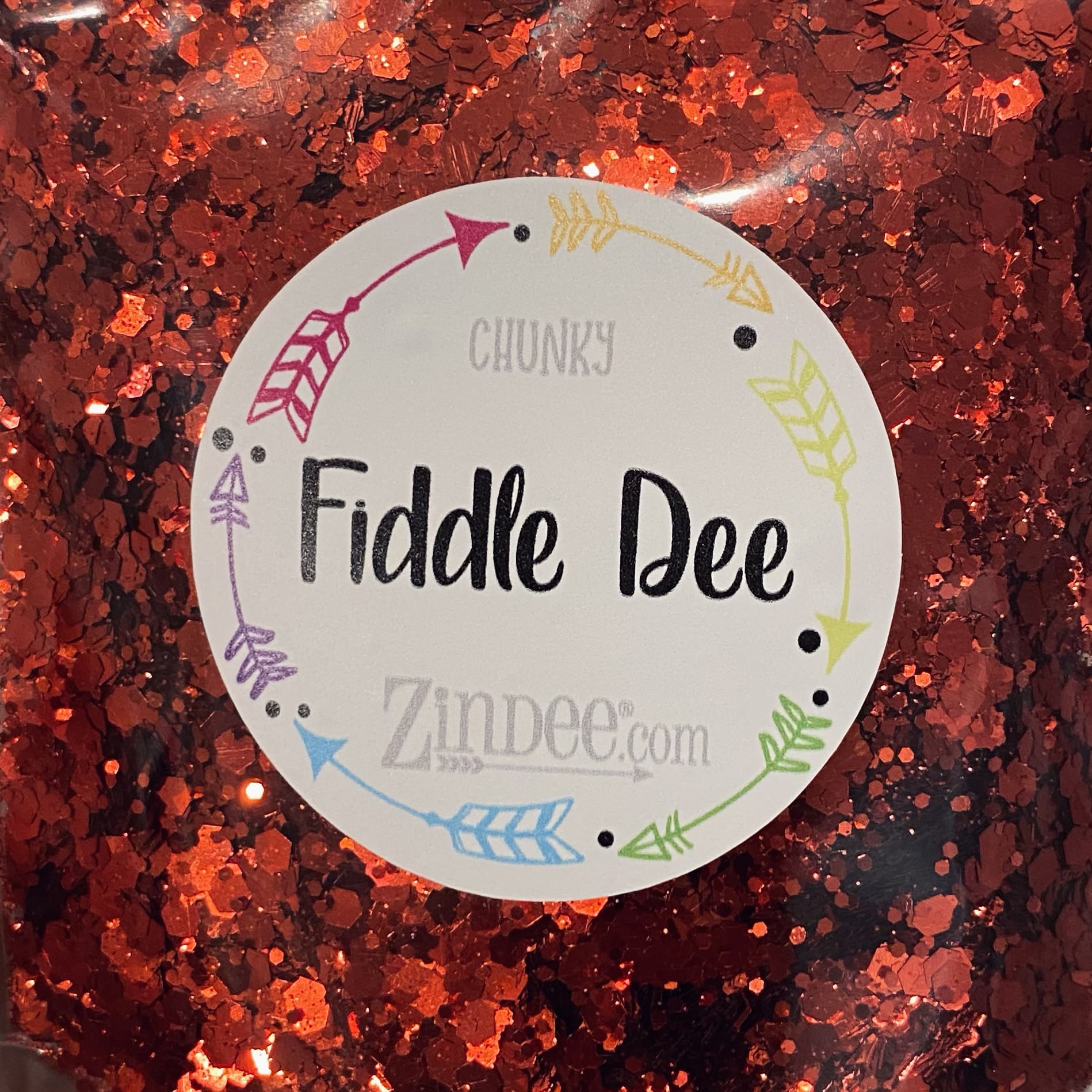 Fiddle Dee Chunky Polyester Glitter (BAG)