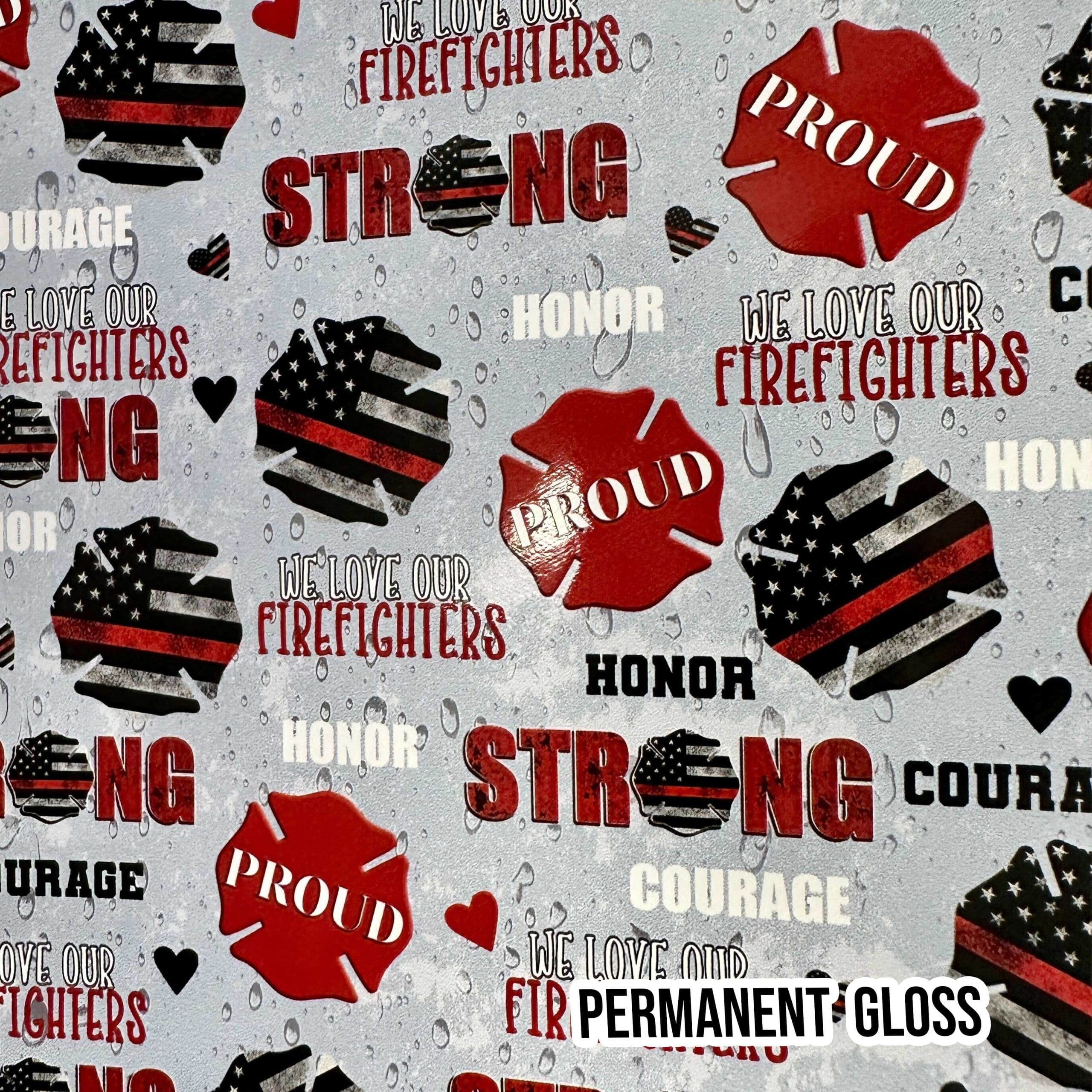 Alternative view of Firefighter Strong (vinyl)