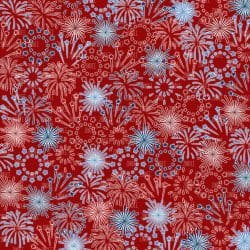 Fireworks Red (digital paper)