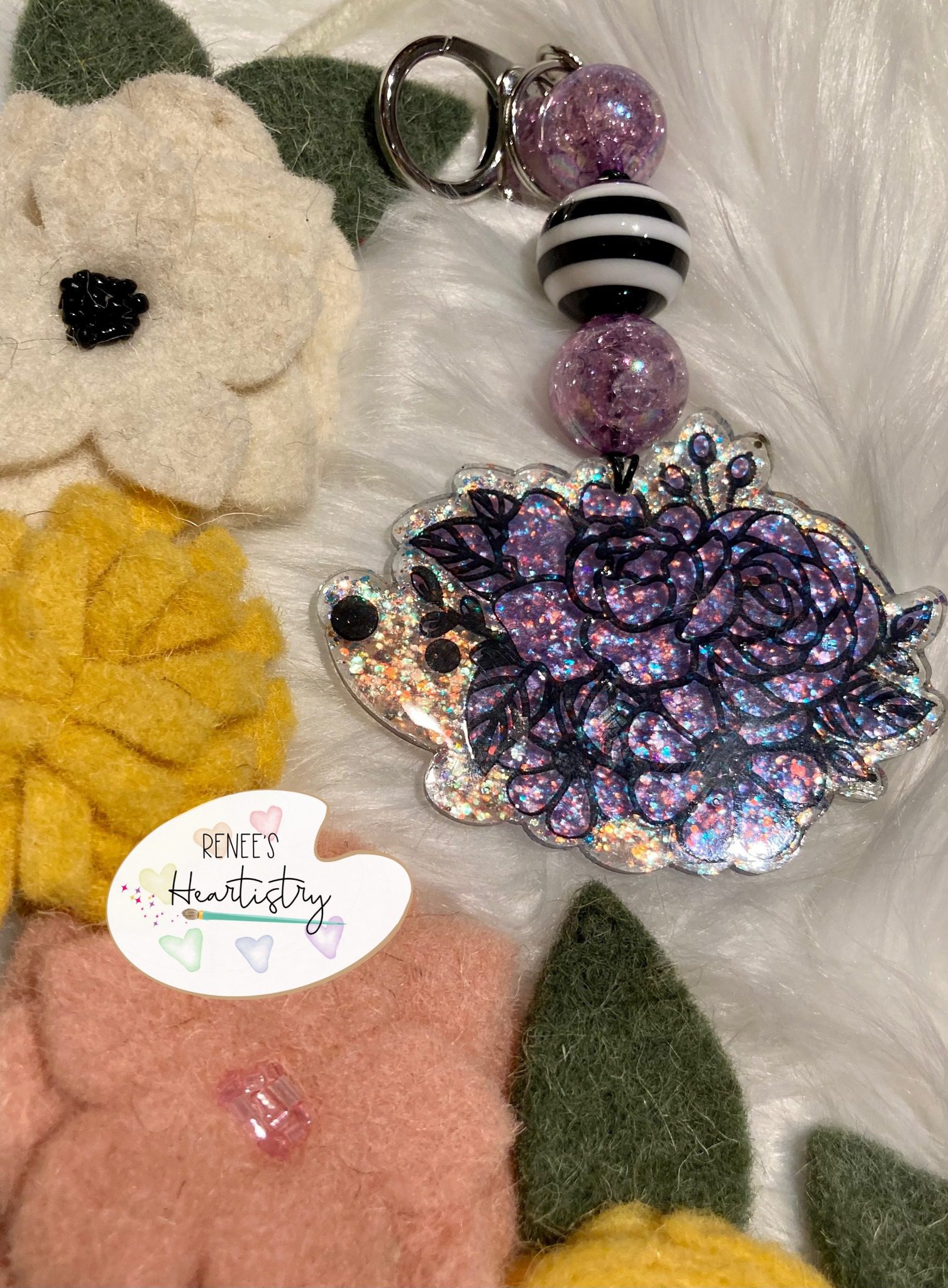 White Opal Chunky Polyester Glitter (BAG) - Image 3